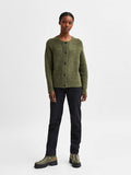 Lulu Ls Knit Short Cardigan - Kalamata Melange