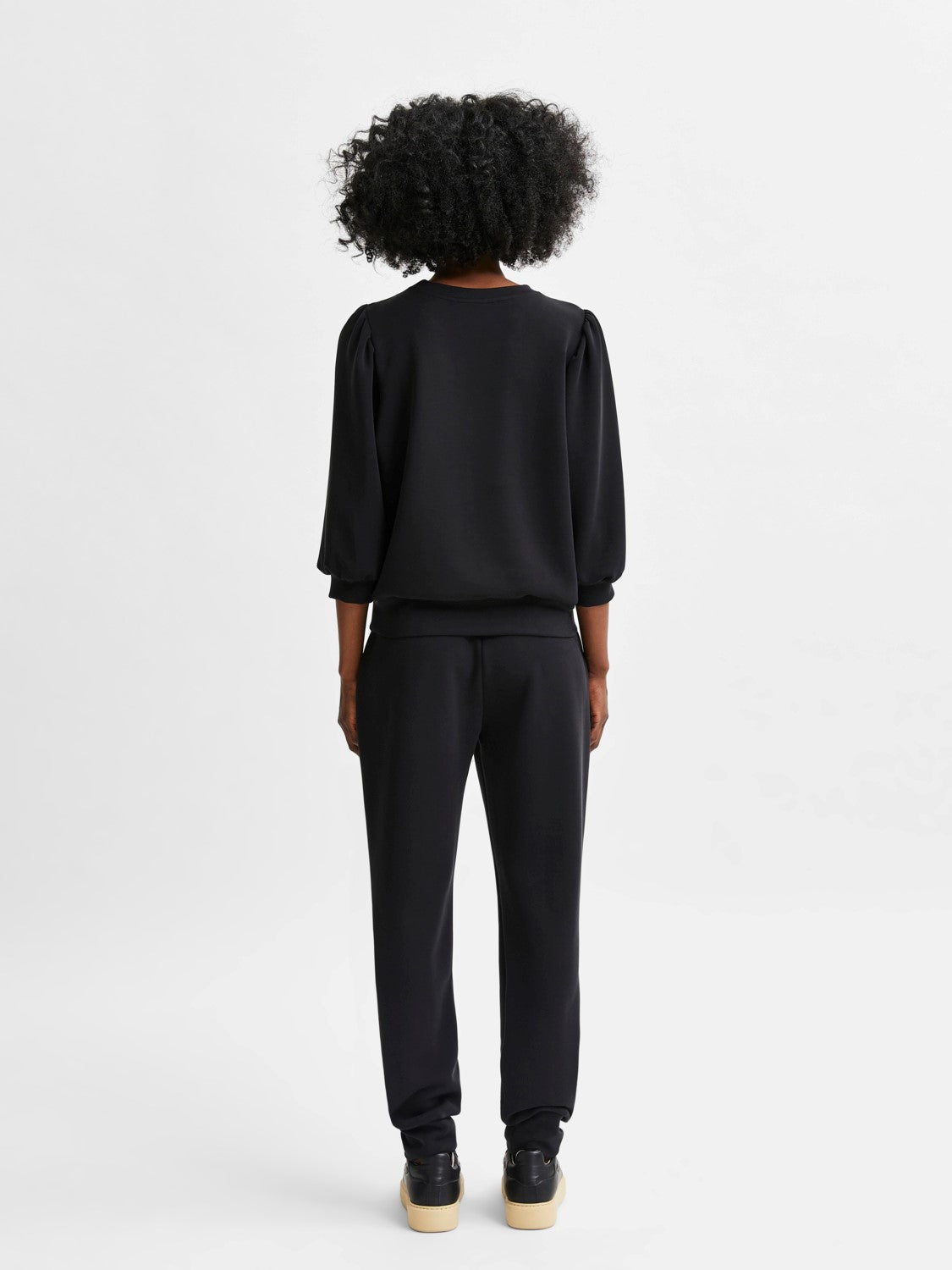 Tenny 3/4 Sweatshirt - Svart