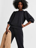 Tenny 3/4 Sweatshirt - Svart