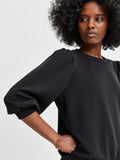 Tenny 3/4 Sweatshirt - Svart
