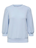 Tenny 3/4 Sweat Top - Cashmere Blue