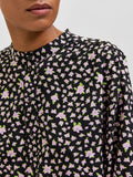 Judita LS Long Top - Black AOP