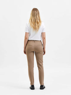 Rita Mw Slim Pant - Camel Melange