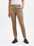 Rita Mw Slim Pant - Camel Melange