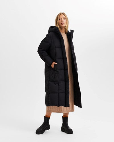 Nita Redown Coat - Black
