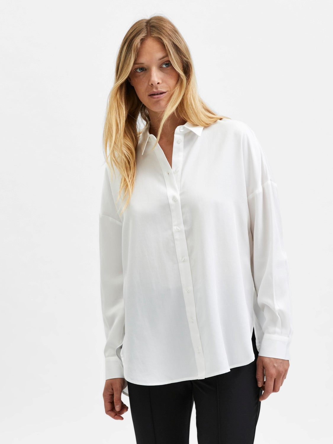 Sanni LS Shirt - Snow White