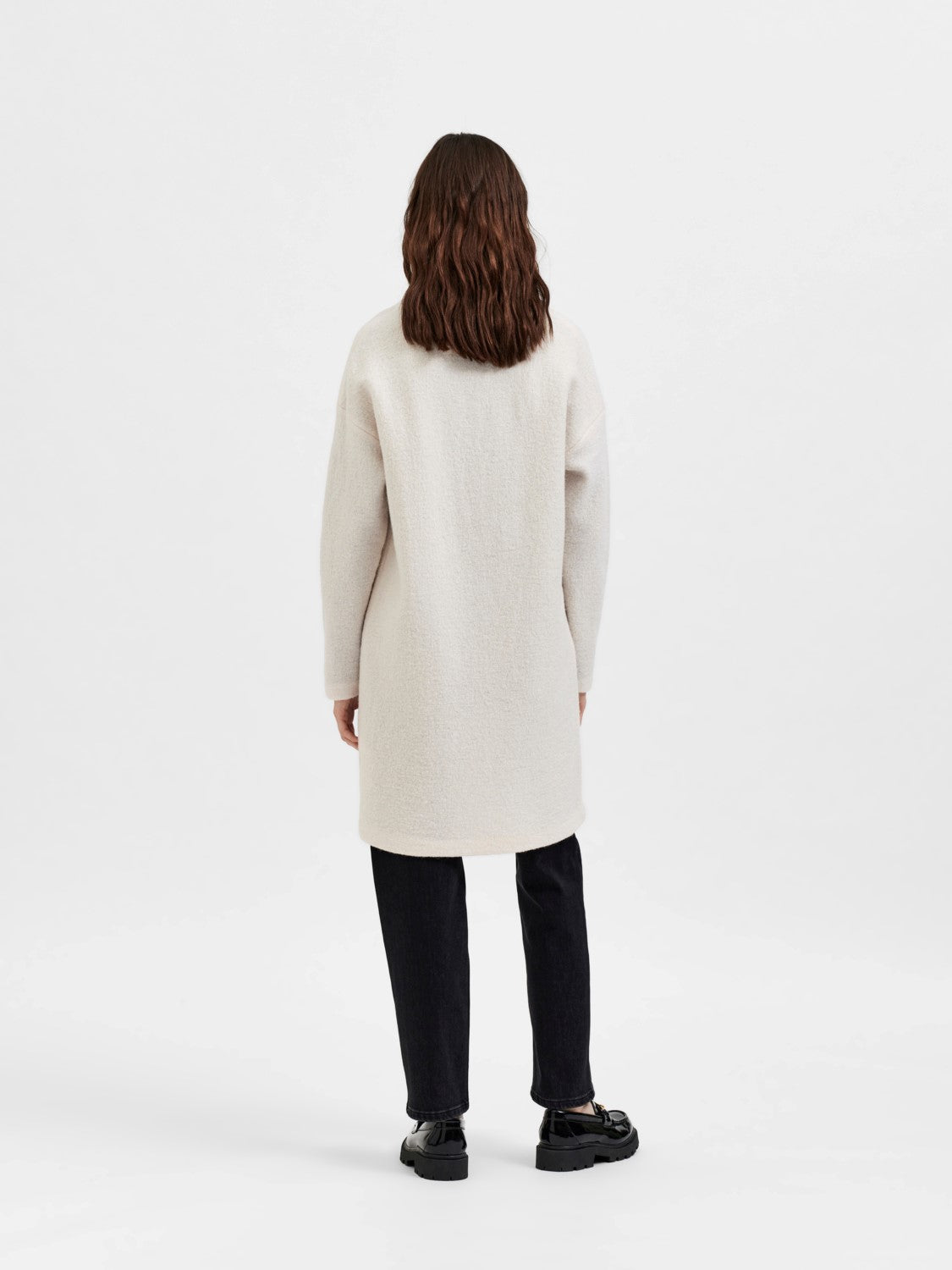 Darla Ls Knit Cardigan - Birch