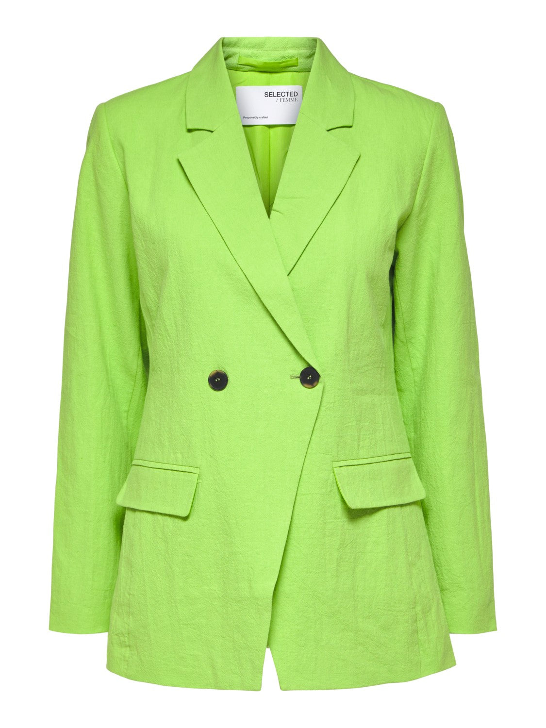 Malvina-Ida LS Blazer - Greenery