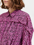 Quira Ls Short Dress - Phlox Pink Aop