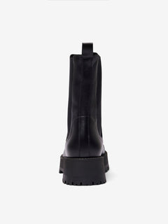 Cora Toe Cap Boot - Black