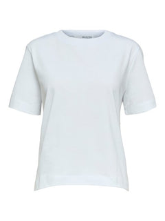 Essential Ss Boxy Tee - Bright White