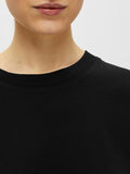Essential SS Boxy Tee - Svart