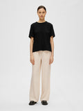 Essential SS Boxy Tee - Svart