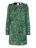 Colyn Ls Short Sequins Dress - Loden Frost