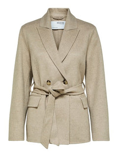 Tara Handmade Jacket - Sandshell Melange