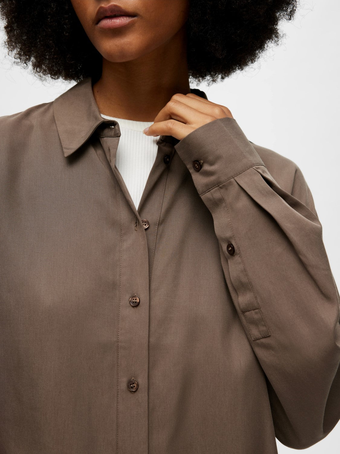 Sanni Ls Shirt - Morel