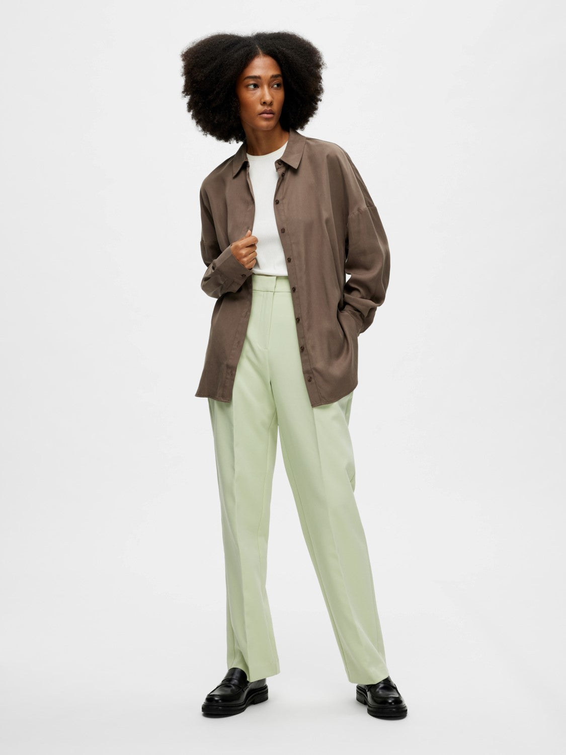 Sanni Ls Shirt - Morel