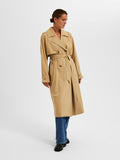 Sia Trench Coat - Cornstalk