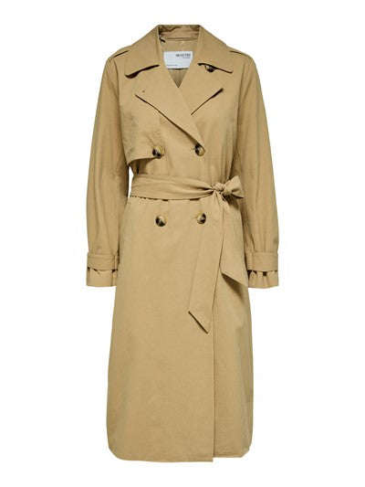 Sia Trench Coat - Cornstalk