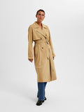 Sia Trench Coat - Cornstalk