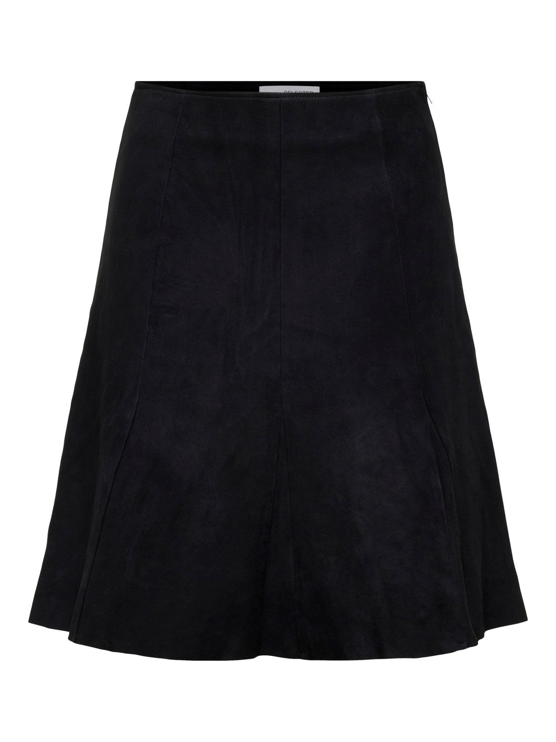 Susa HW Suede Short Skirt - Black