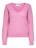 Ivi Umbra LS Knit V-Neck - Cyclamen Melange