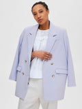 Violette 3/4 Broderi Top - Bright White