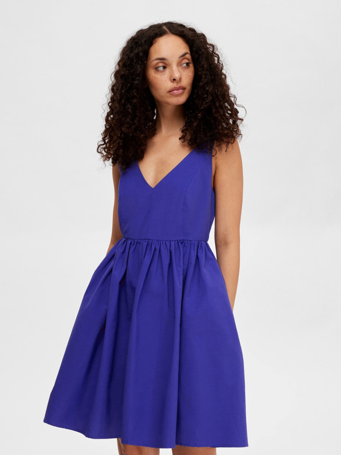 Felia SL Short Dress - Royal Blue