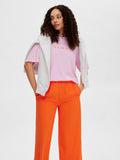 Vilja SS Printed Tee - Sweet Lilac Orangeade