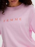 Vilja SS Printed Tee - Sweet Lilac Orangeade