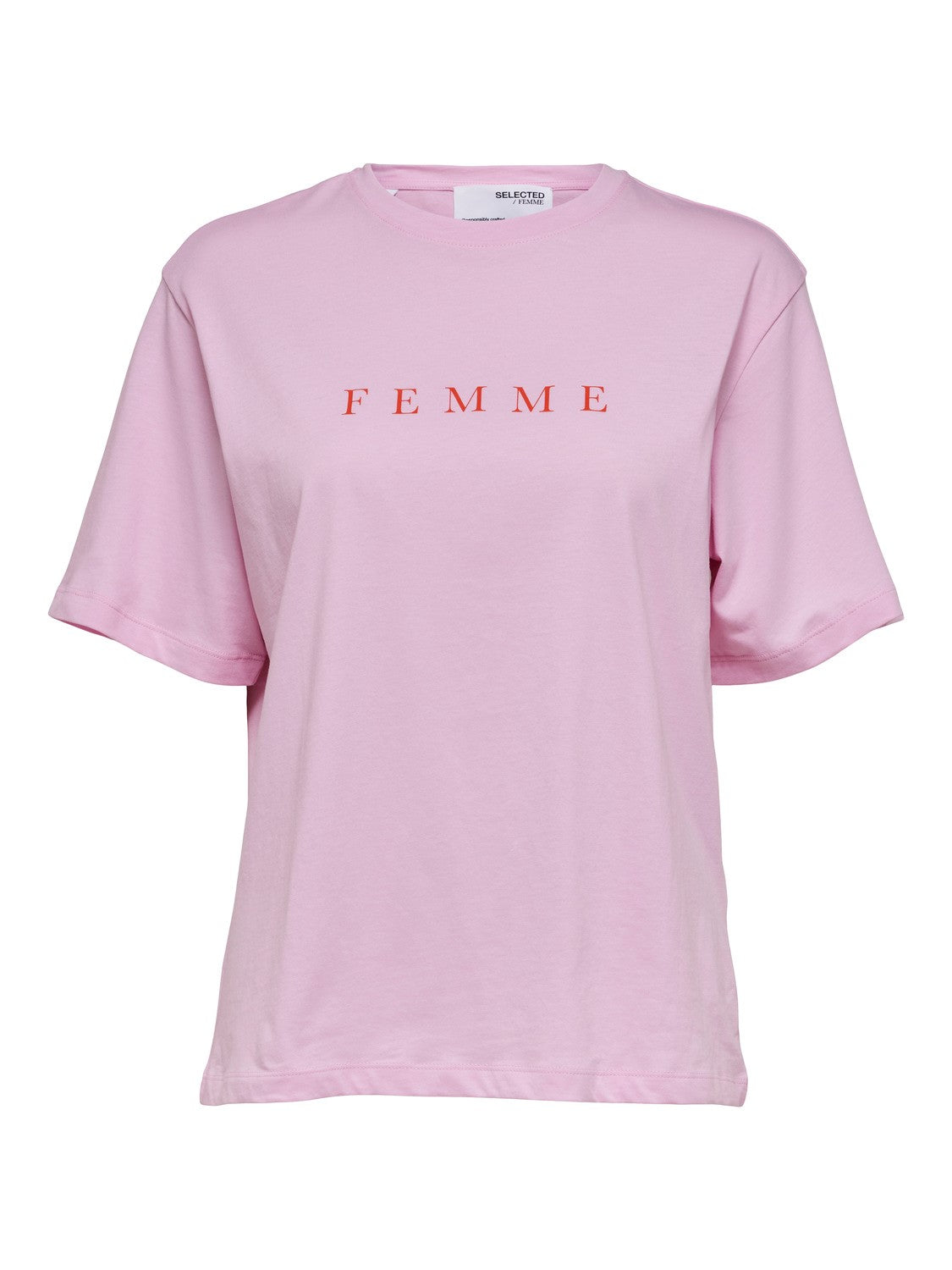 Vilja SS Printed Tee - Sweet Lilac Orangeade