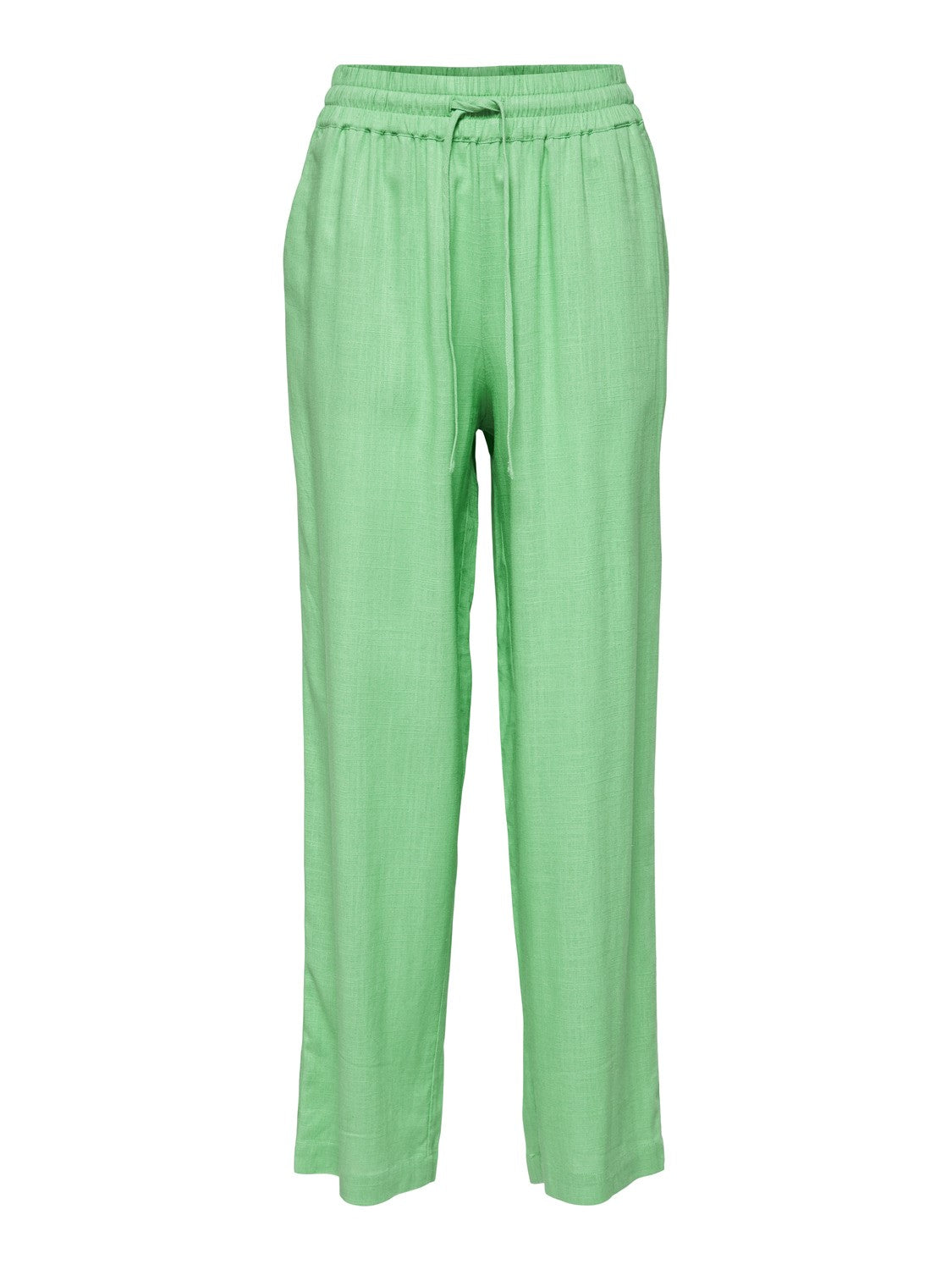 Viva-Gulia HW Long Linen Pant - Absinthe Green