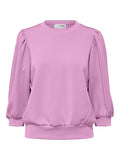 Tenny 3/4 Sweat Top - Cyclamen