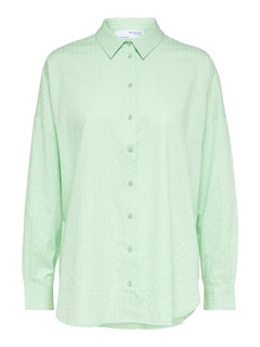 Lina-Sanni Ls Shirt - Pistachio Green