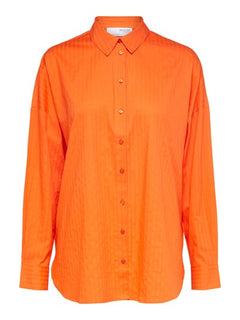 Lina-Sanni Ls Shirt - Orangeade