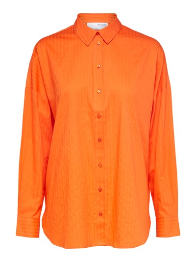Lina-Sanni Ls Shirt - Orangeade