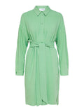 Viva-Tonia Long Linen Shirt - Absinthe Green