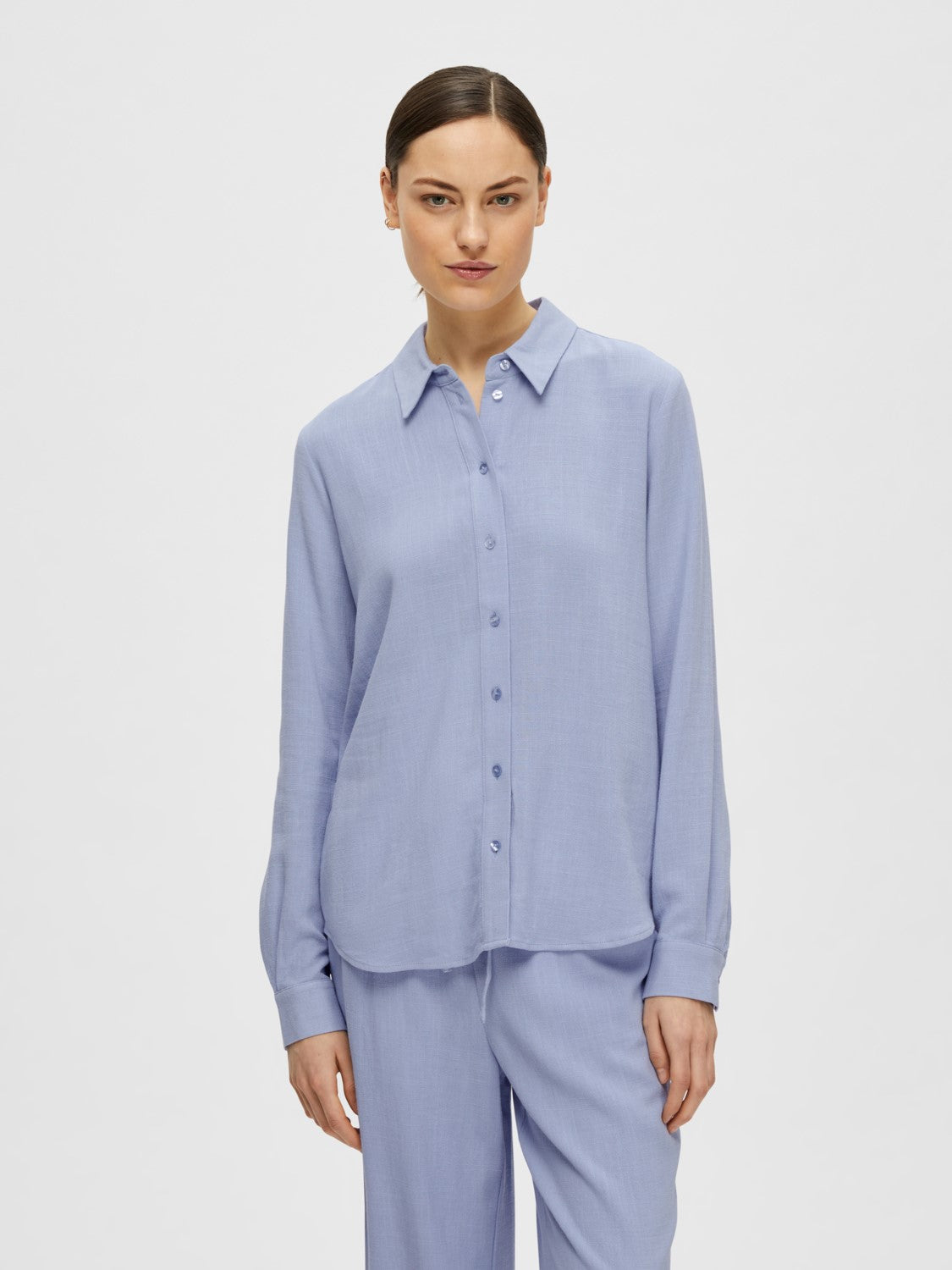 Viva Ls Shirt - Blue Heron