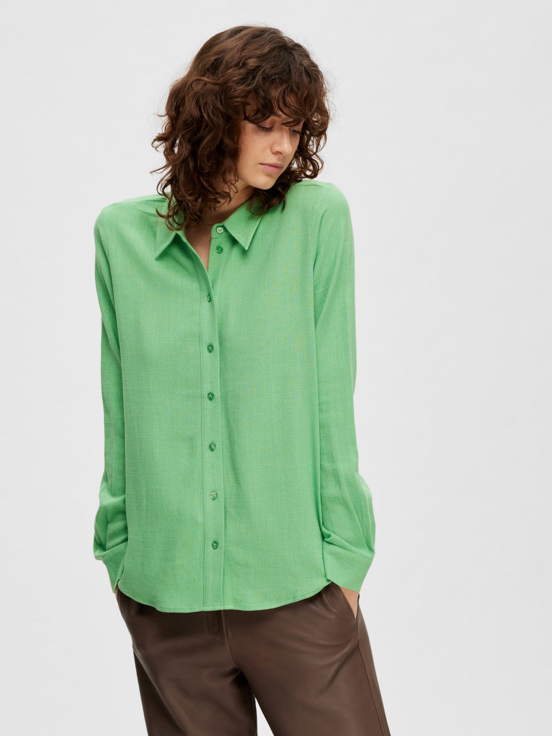 Viva Ls Shirt - Absinthe Green