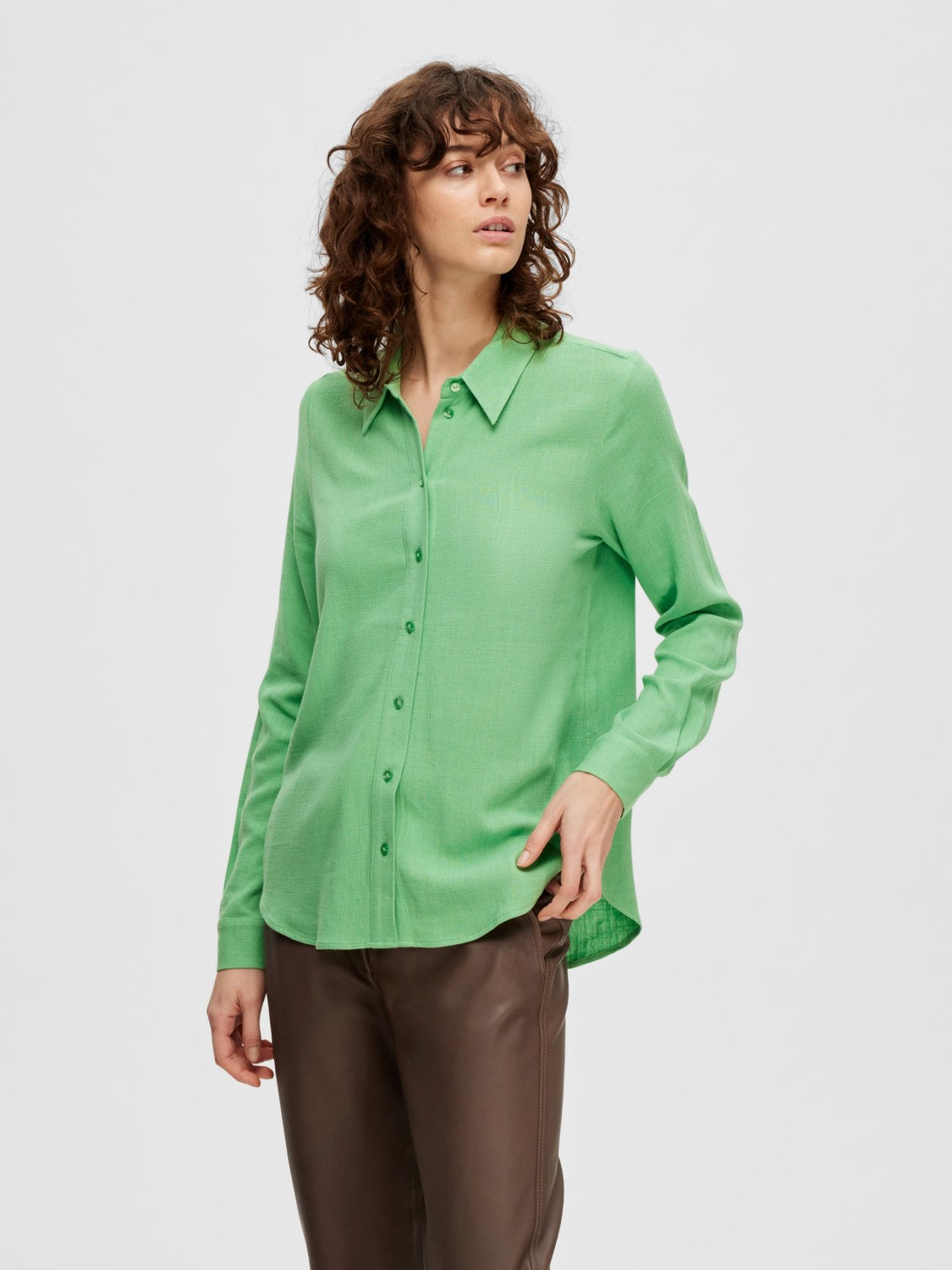 Viva Ls Shirt - Absinthe Green