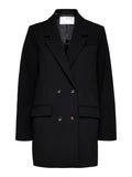 Myla Ls Relaxed Blazer - Black