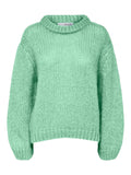 Suanne Ls Knit O-Neck - Absinthe Green