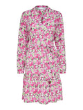 Mivi Ls Short Aop Dress - Black Aop