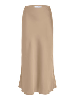 Lena HW Midi Skirt - Cuban Sand
