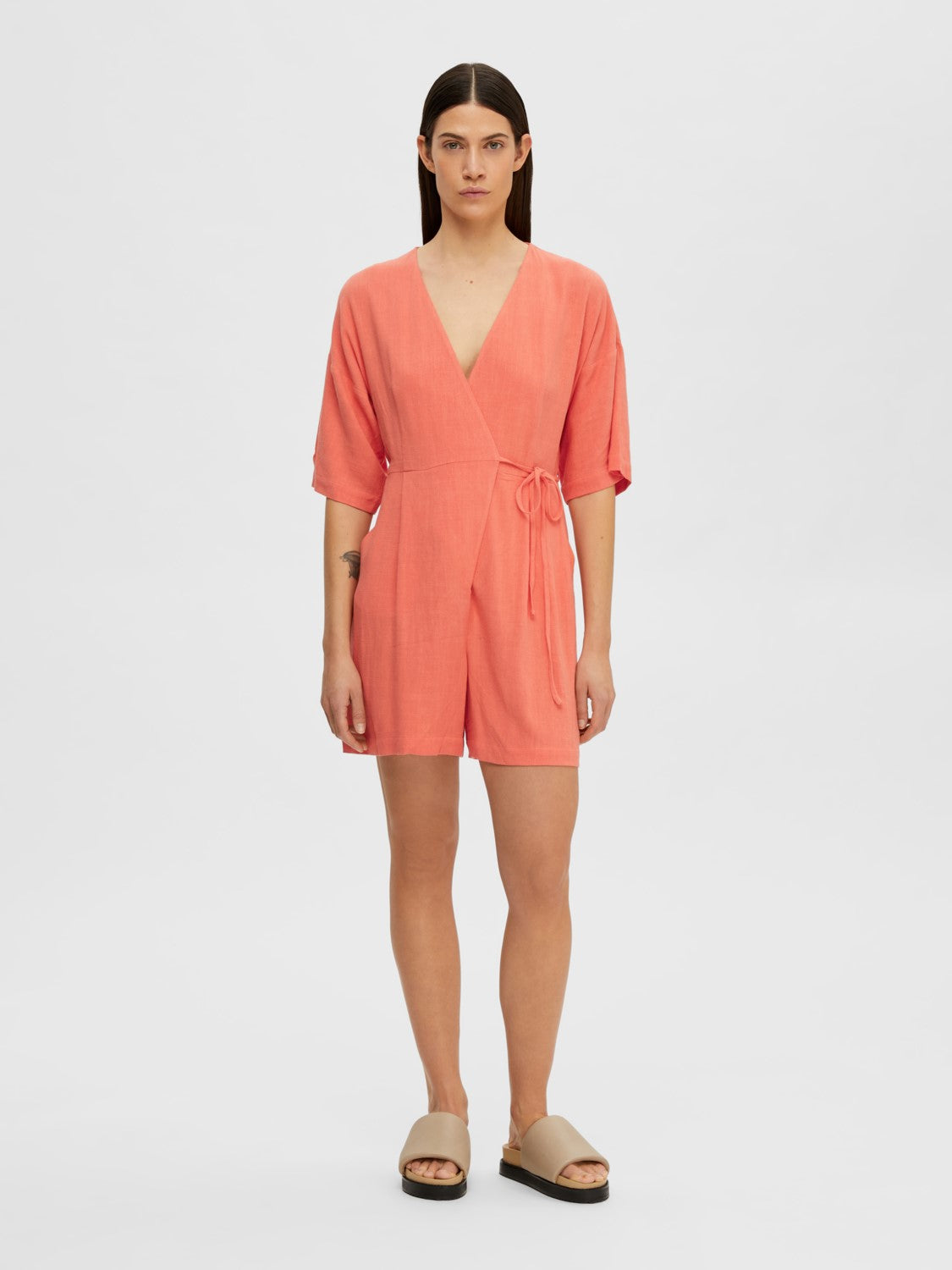 Evita-Malvina 2/4 Playsuit B - Emberglow