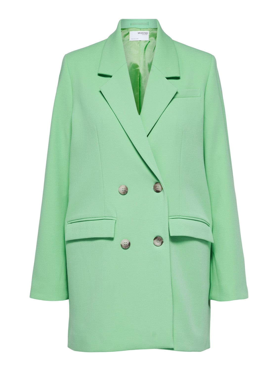 New Myla Ls Relaxed Blazer - Absinthe Green