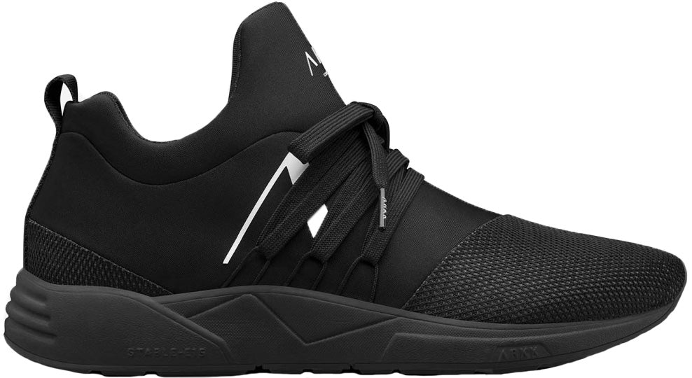 Raven Mesh PET S-E15 - All Black White - Men
