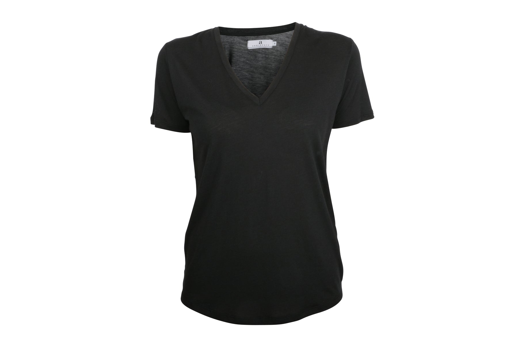 Sort Arniesays: Sofia Lyocell T-Shirt - ArnieSays - Bluser & Skjorter - VILLOID.no