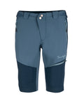 Flåm LS Lang Shorts - Denimblå