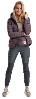 1222 Thermal Jakke - Dus Plomme
